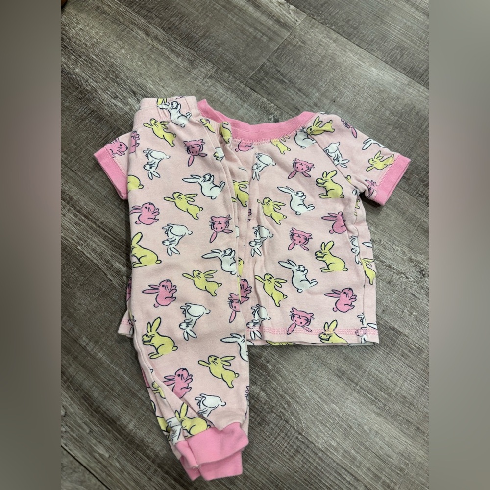 Pink Bunny Kids Pajamas